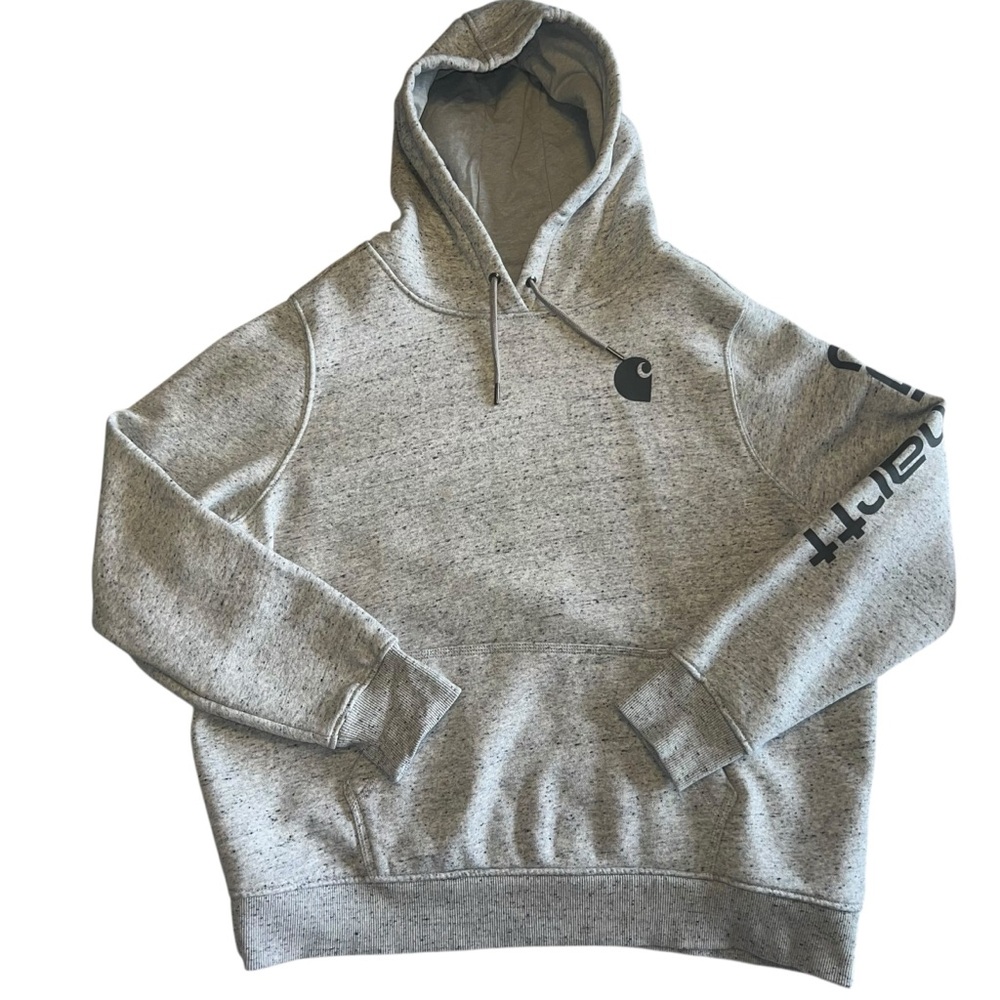 Carhartt Women’s Relaxed Fit Midweight Logo Sleeve Hoodie XXL